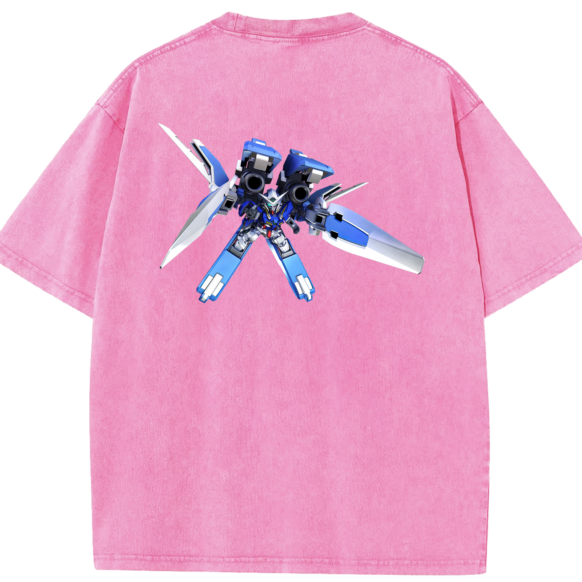 （画像用） 機動戦士ガンダム Mobile Suit Gundam 綿100% ヴィンテージ風 半袖Tシャツ（背面プリント）